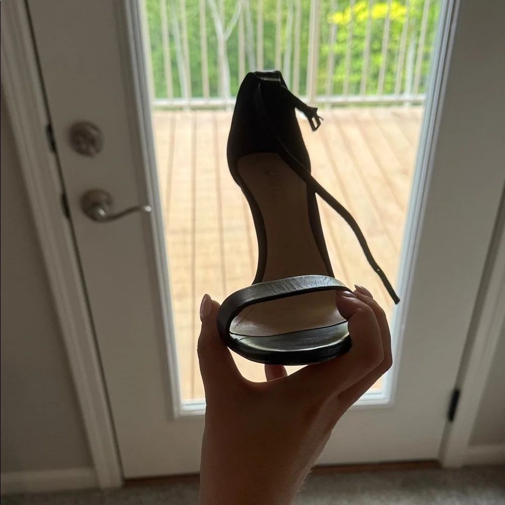 SCHUTZ Black Strappy Heels - Picture 4 of 4